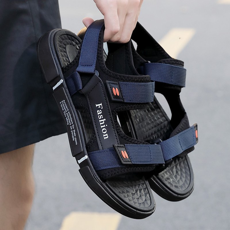 Summer couple men and women sandals fashionable casual beach sandals retro casual couple men and women sandals