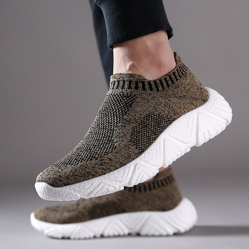 Lightweight men's and women's shoes couple's sneakers flying knit lightweight men's shoes running breathable men's and women's sneakers