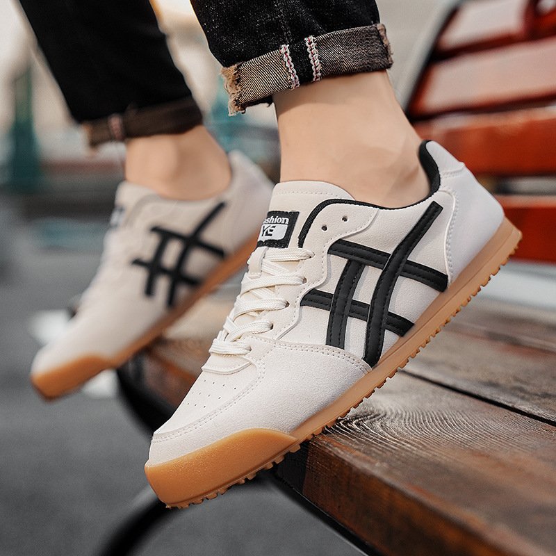 Reverse velvet men's board shoes student trendy casual shoes retro breathable comfortable men's shoes soft and lightweight Forrest Gump shoes