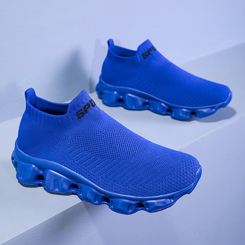 Men's sports mesh men's and women's shoes breathable couple's casual sports shoes hiking jogging shoes jogging shoes