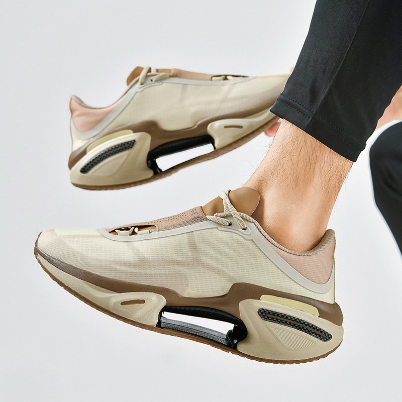 Couple sneakers men and women shoes fashion versatile sports jogging men and women shoes sole hollow carbon board student sports shoes