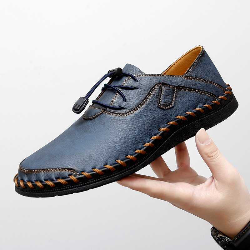 Men's shoes Fashion leather shoes Casual leather shoes Casual shoes Men's handmade leather shoes