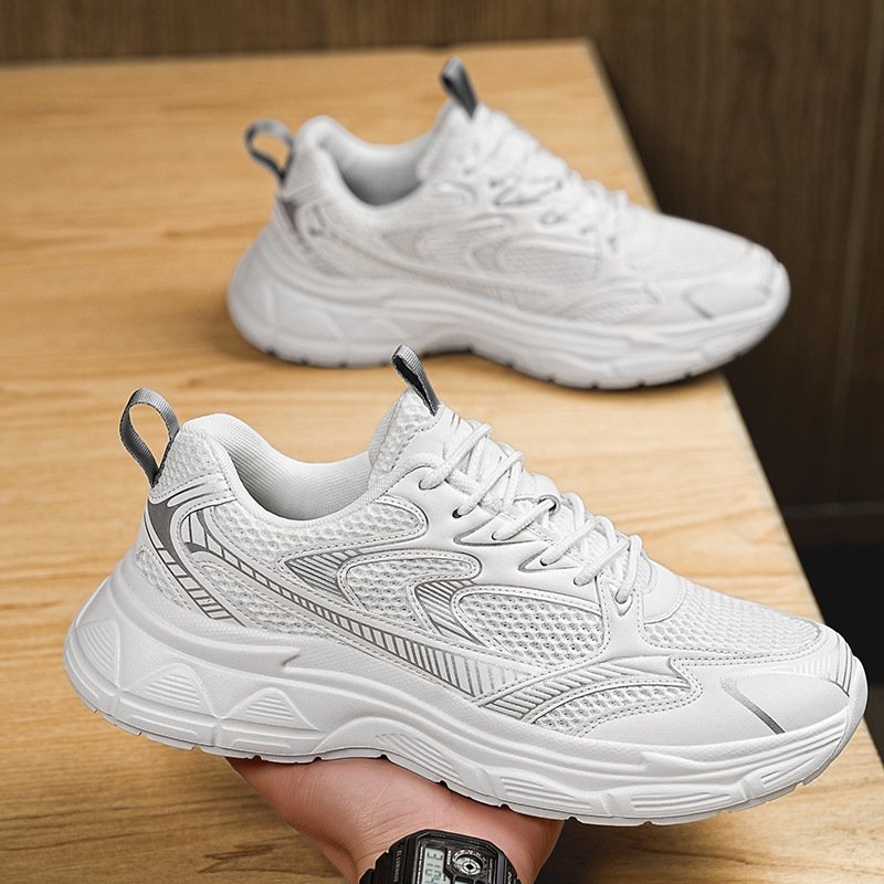 Men's sneakers casual mesh men's shoes light breathable hiking men's sneakers running shoes