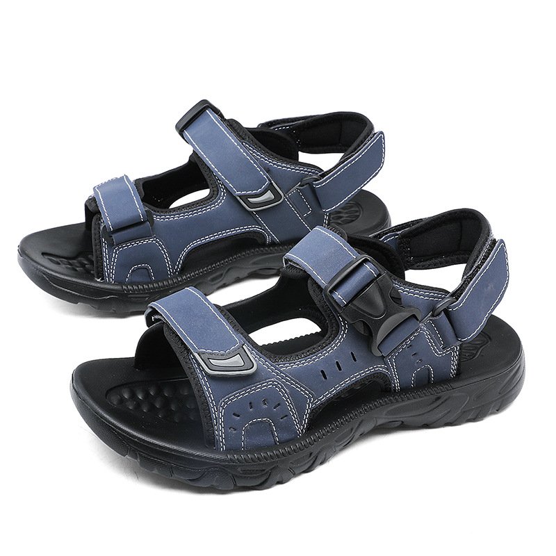 Men's Sandals Outdoor Casual Sandals Breathable Handmade Sandals Lightweight Hiking Men's Beach Sandals