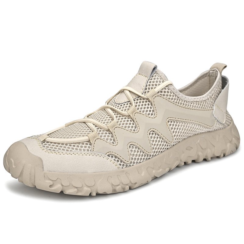 Men's shoes casual men's shoes suede leather shoes casual shoes handmade breathable hiking driving dad shoes men's shoes