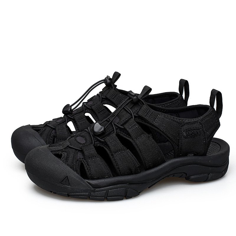 Couple men and women sandals outdoor beach sandals retro men and women sandals